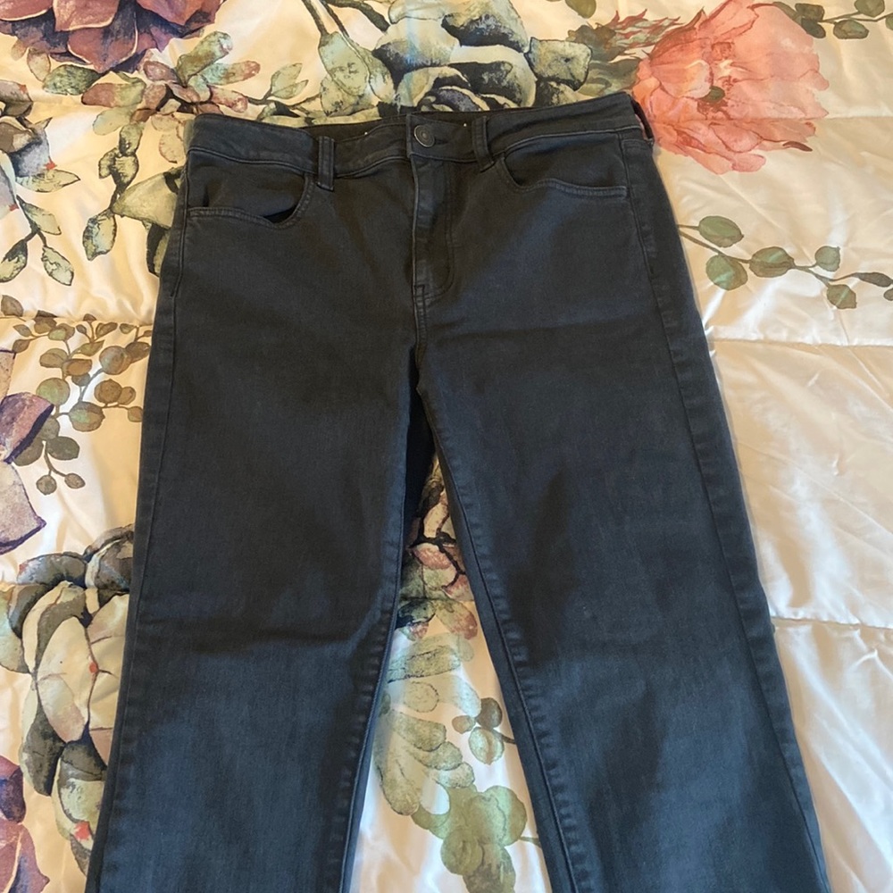 American eagle navy blue jeggings